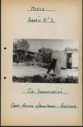 16 - Villas de emergencia. Partido de Merlo