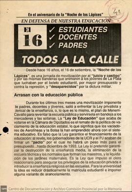 [Todos a la calle]